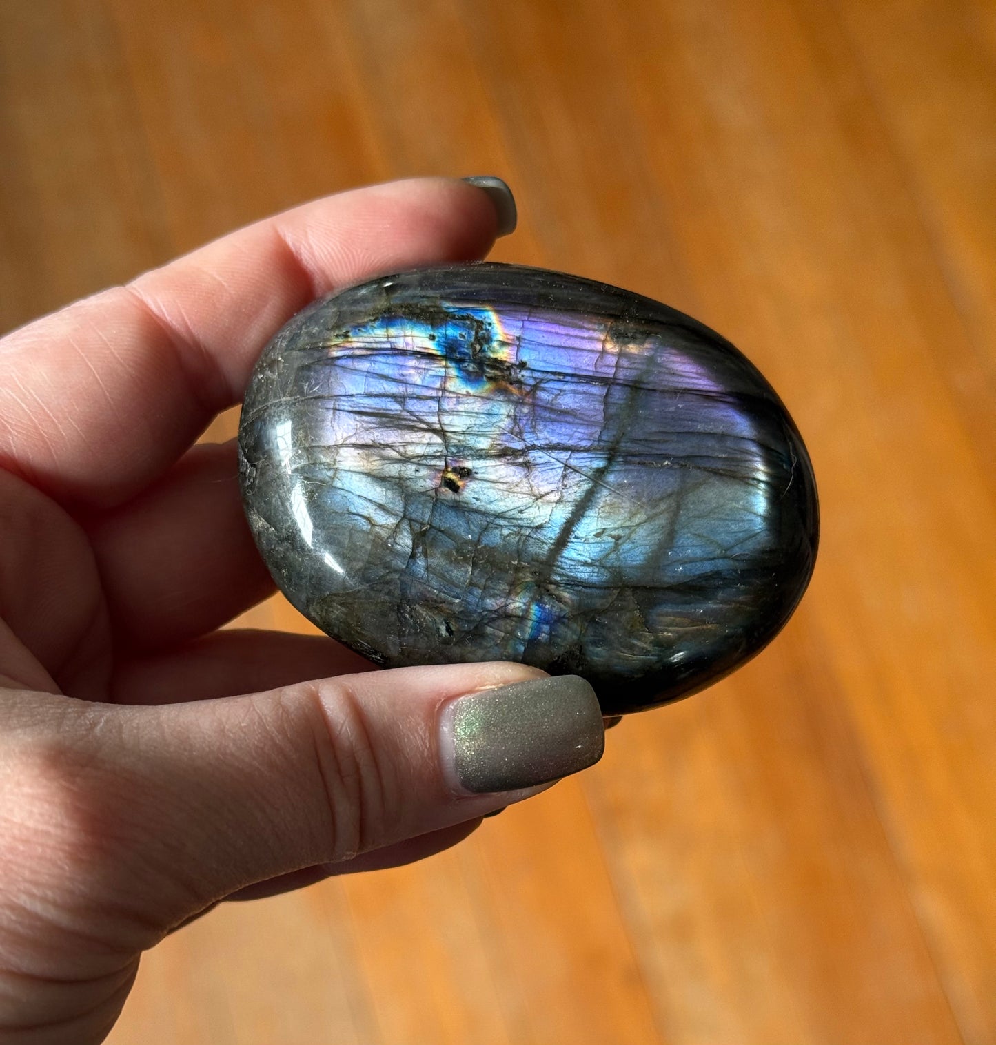 Labradorite Palm Stones