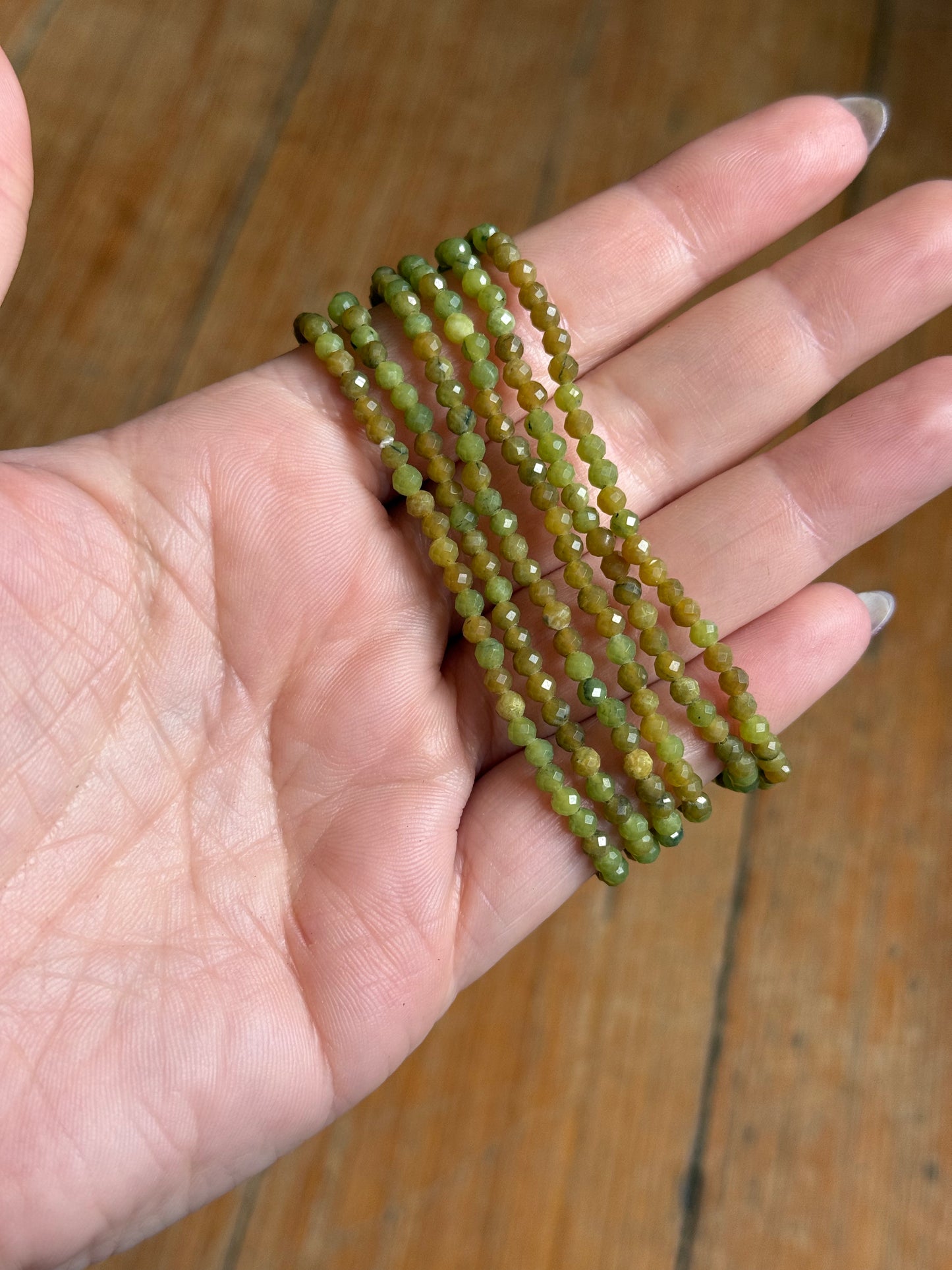 3mm Faceted Crystal Bracelets