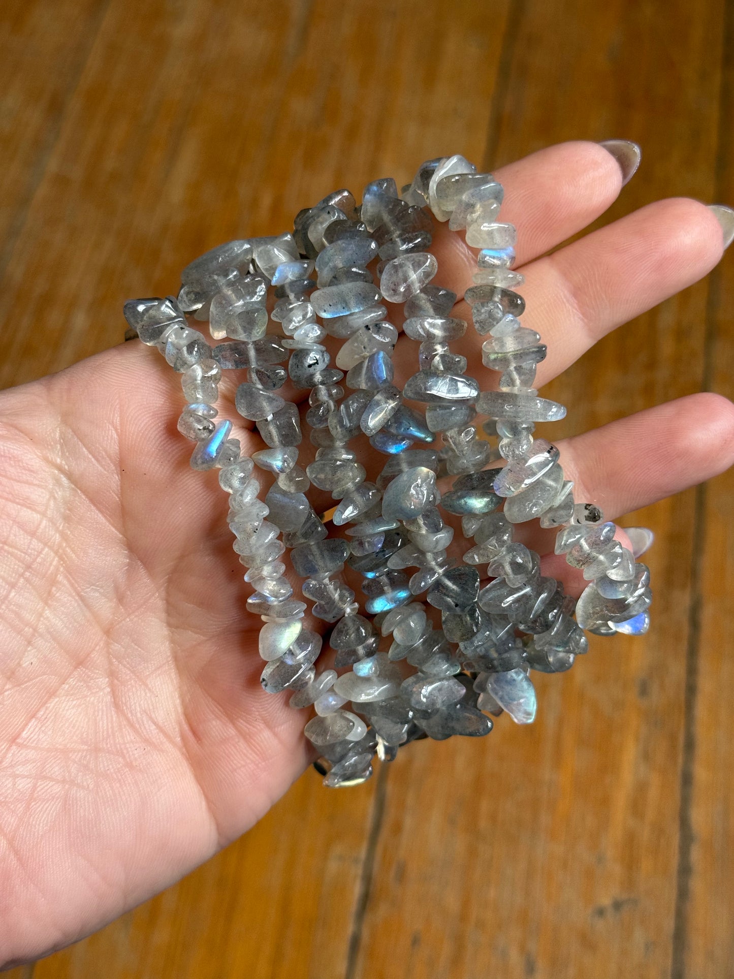 Crystal Chip Bracelets