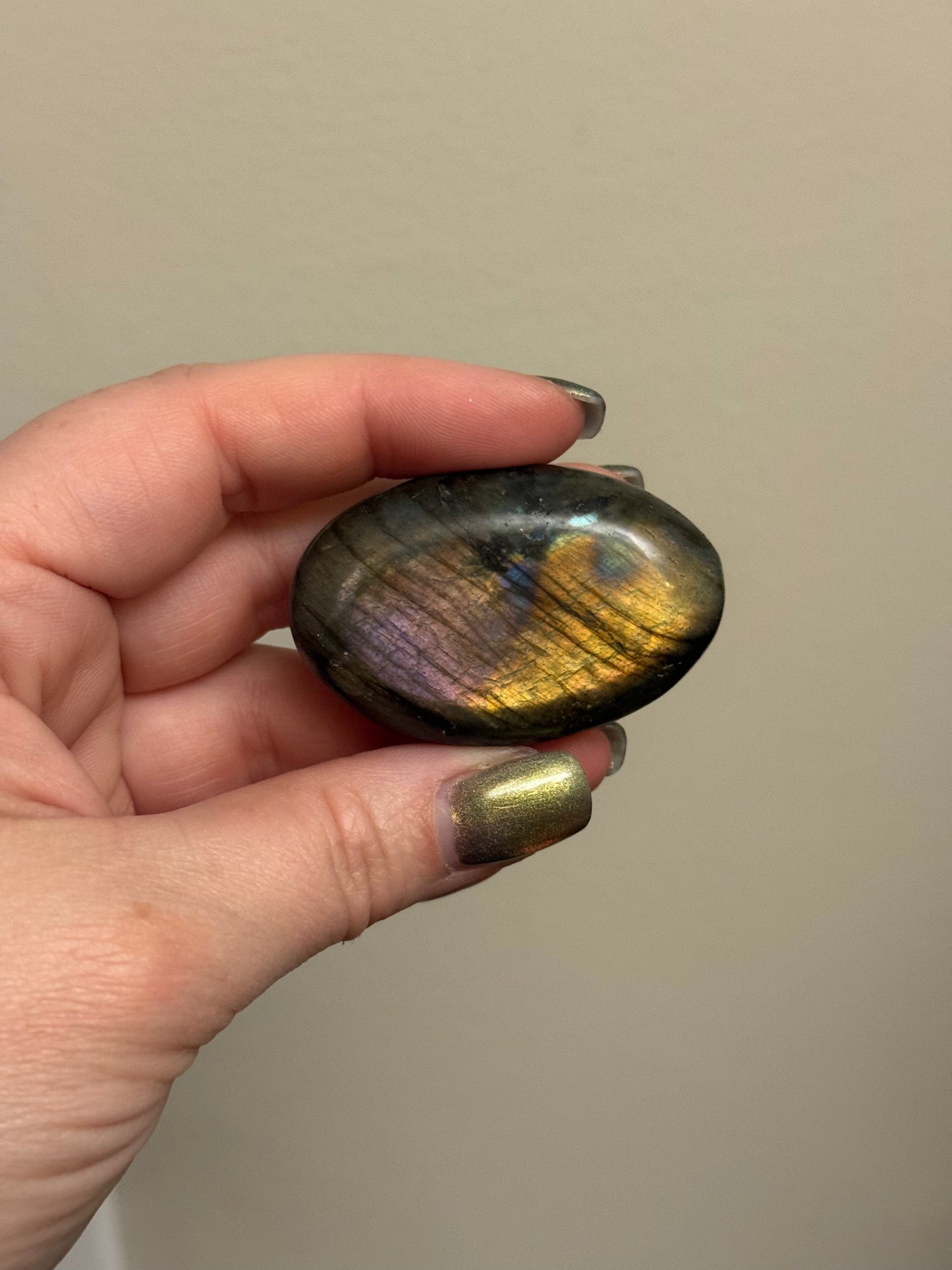 Labradorite Palm Stones