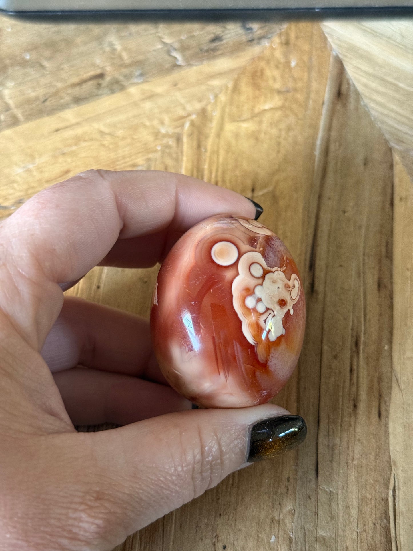 Carnelian Palm Stones
