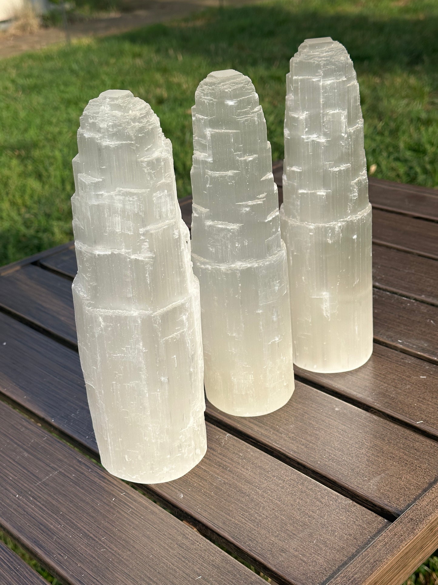 Large Selenite Towers