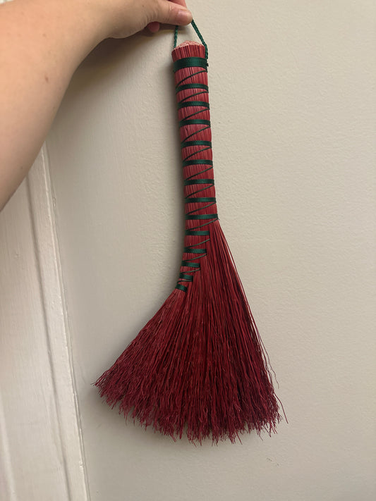 Red Yule Broom