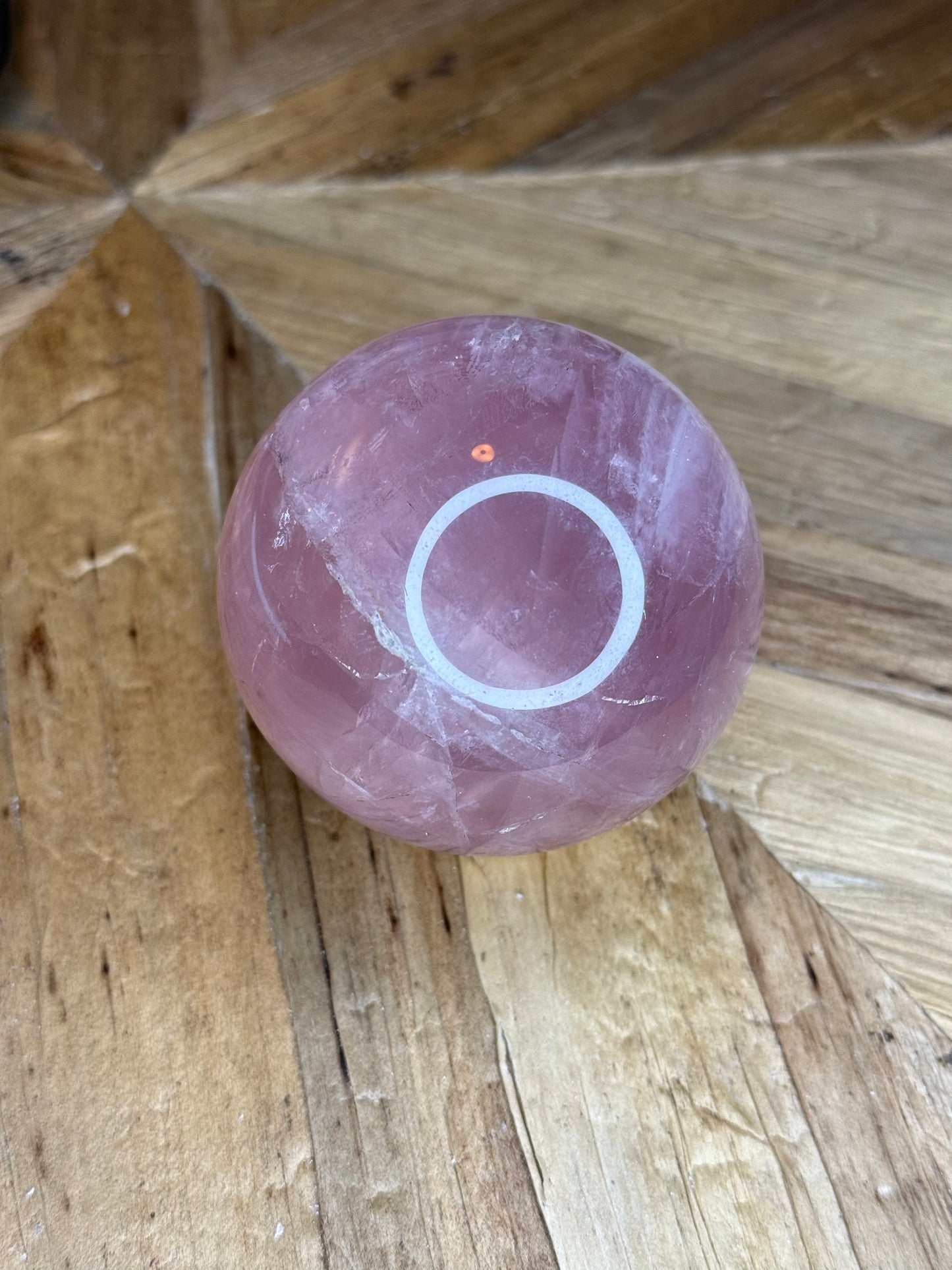 Star Rose Quartz Spheres