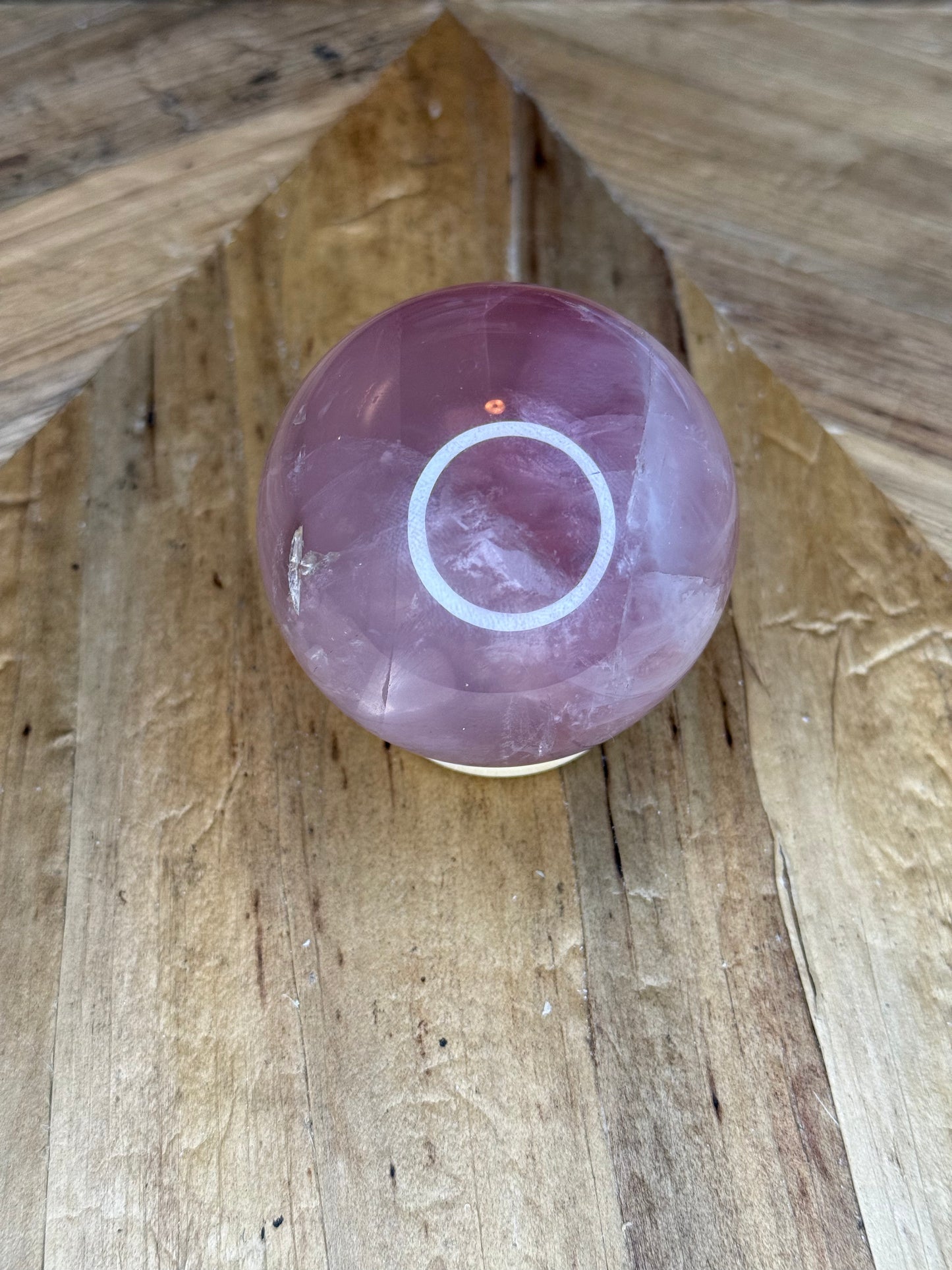 Star Rose Quartz Spheres