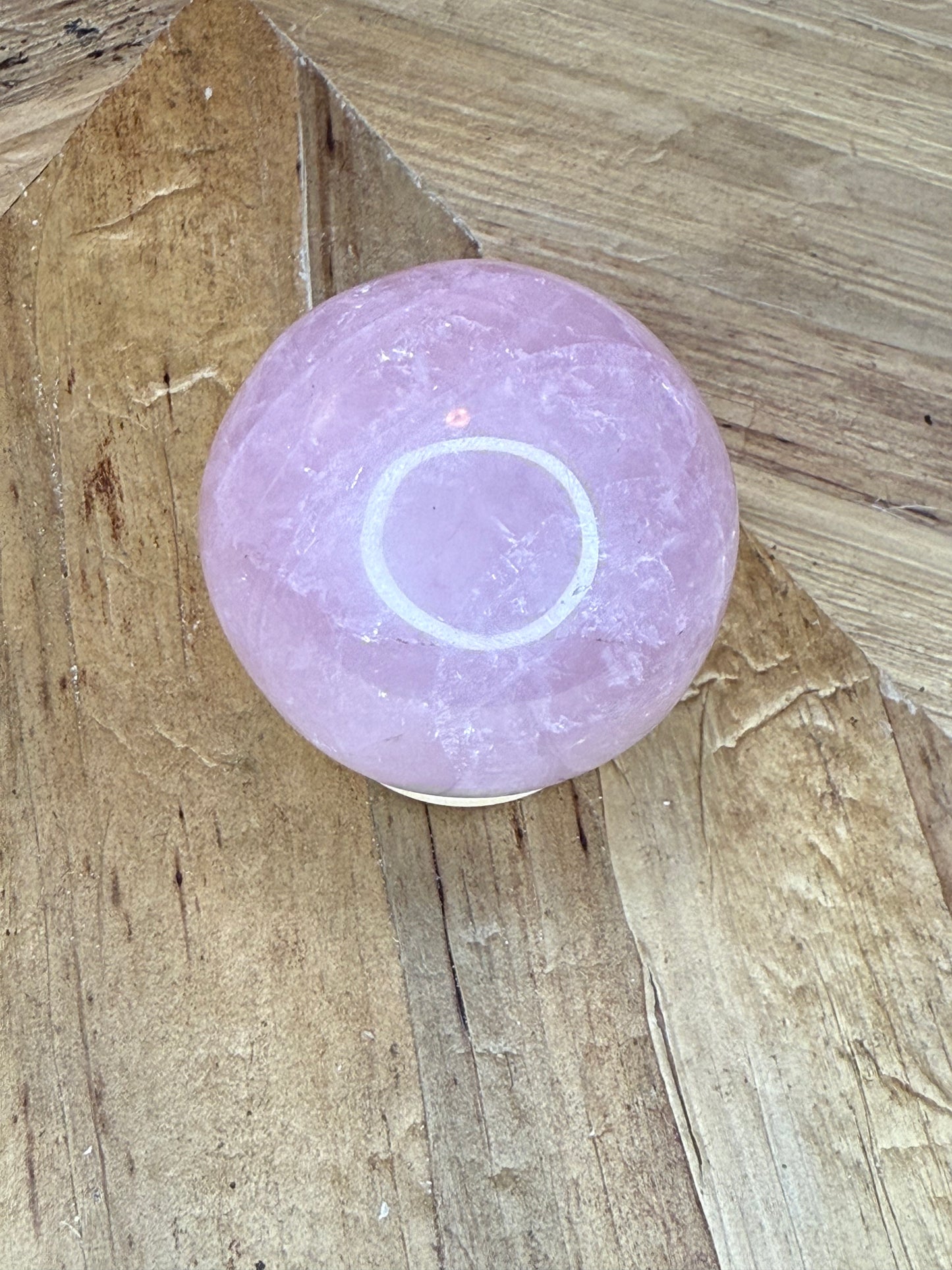 Star Rose Quartz Spheres
