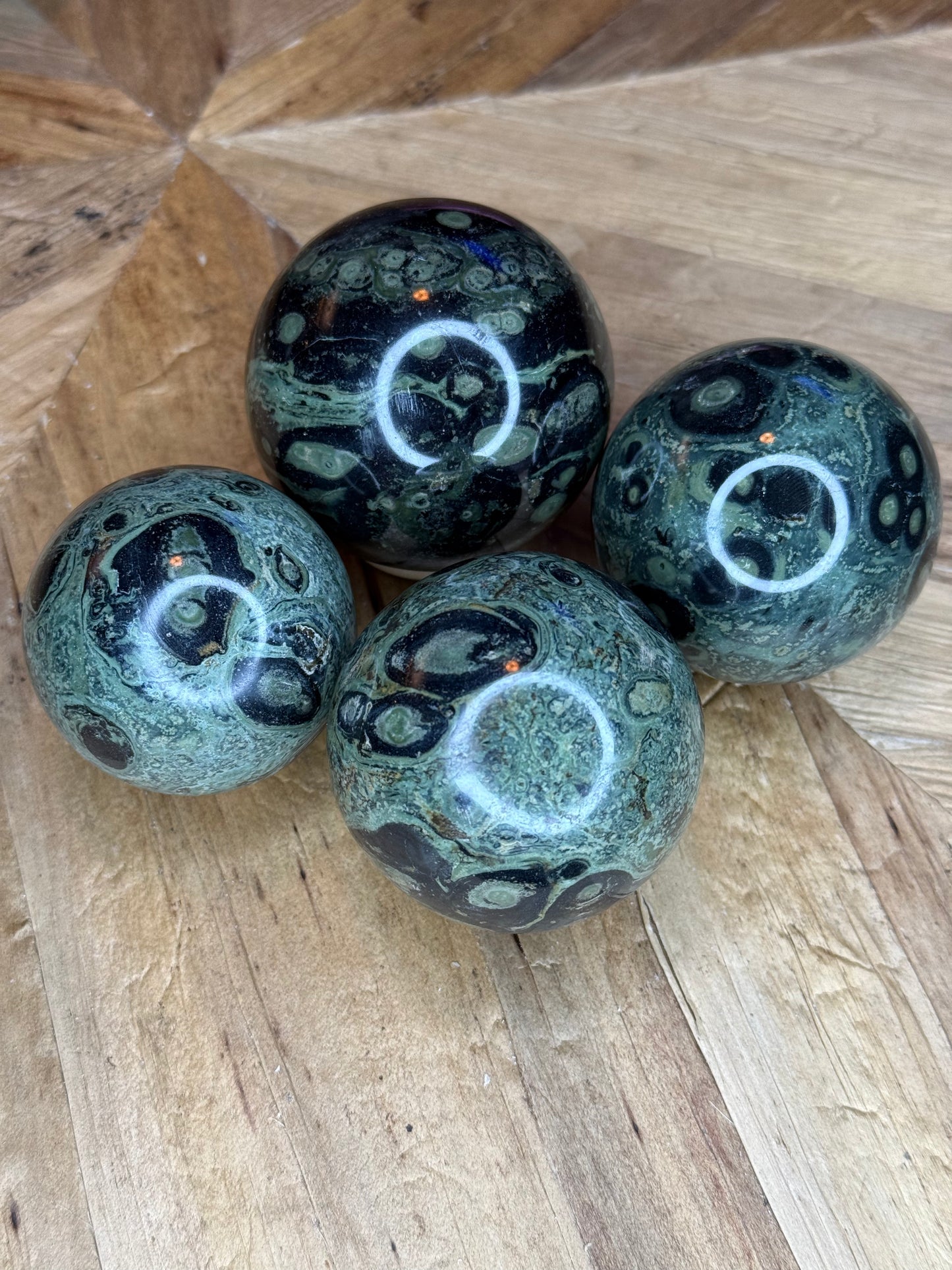Kambaba Jasper Spheres