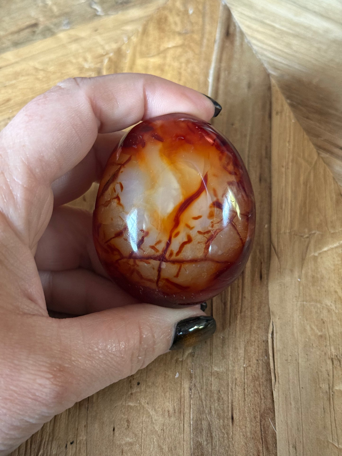 Carnelian Palm Stones