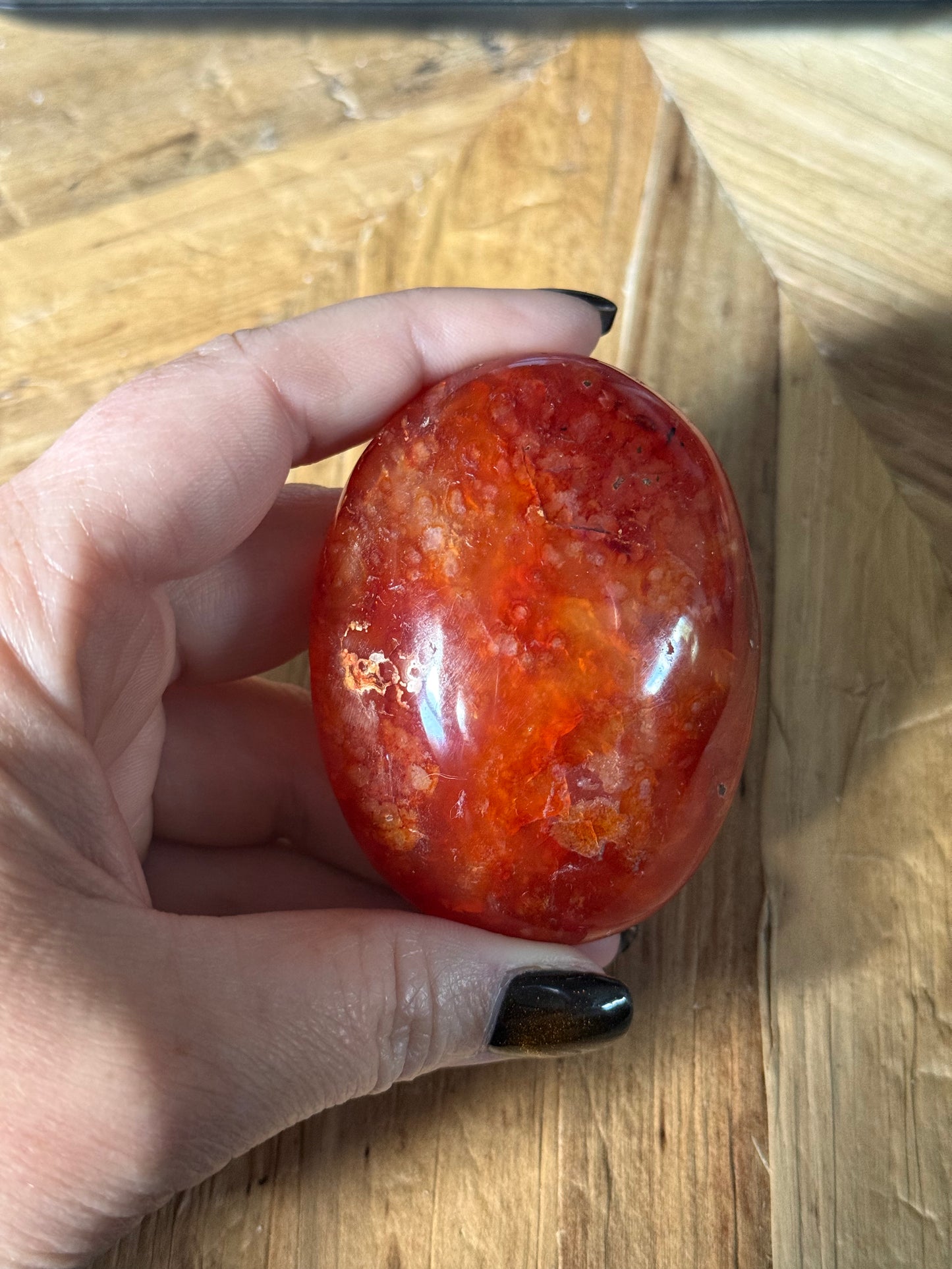 Carnelian Palm Stones