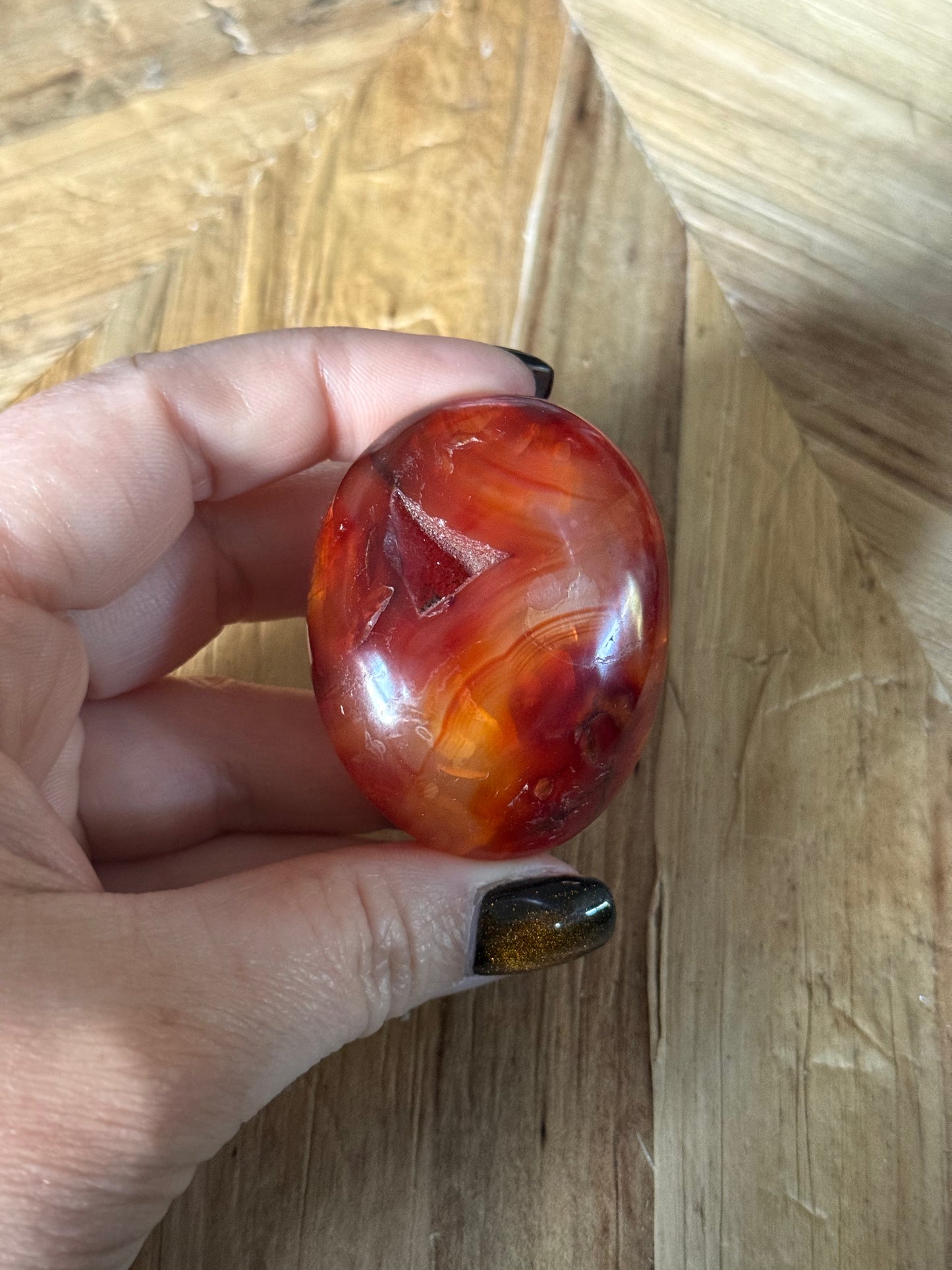 Carnelian Palm Stones