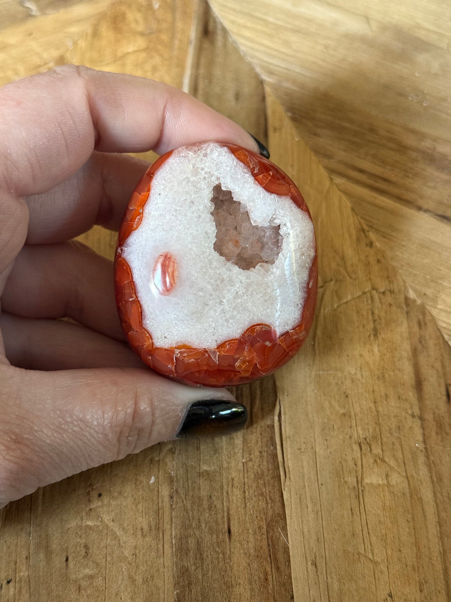 Carnelian Palm Stones