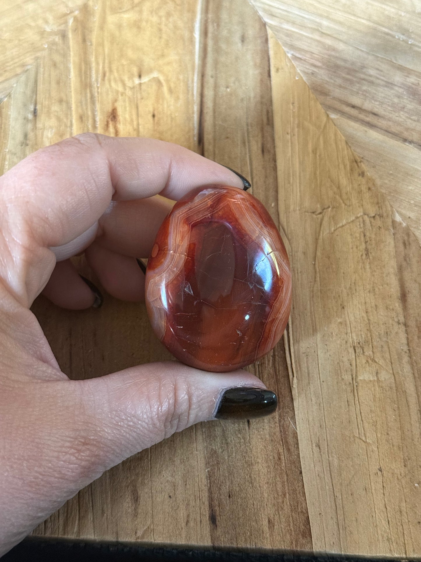 Carnelian Palm Stones