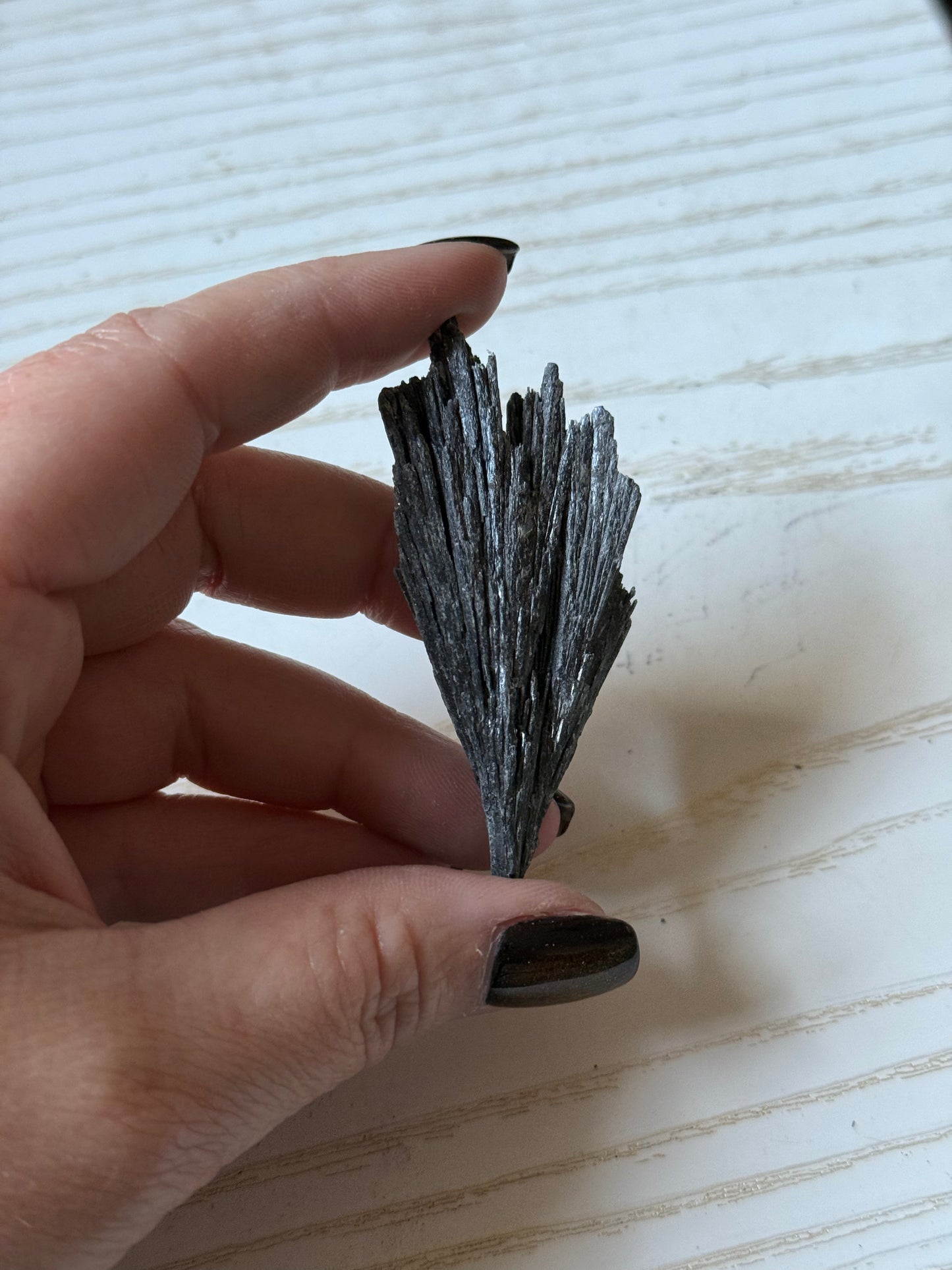 Black Kyanite Brooms
