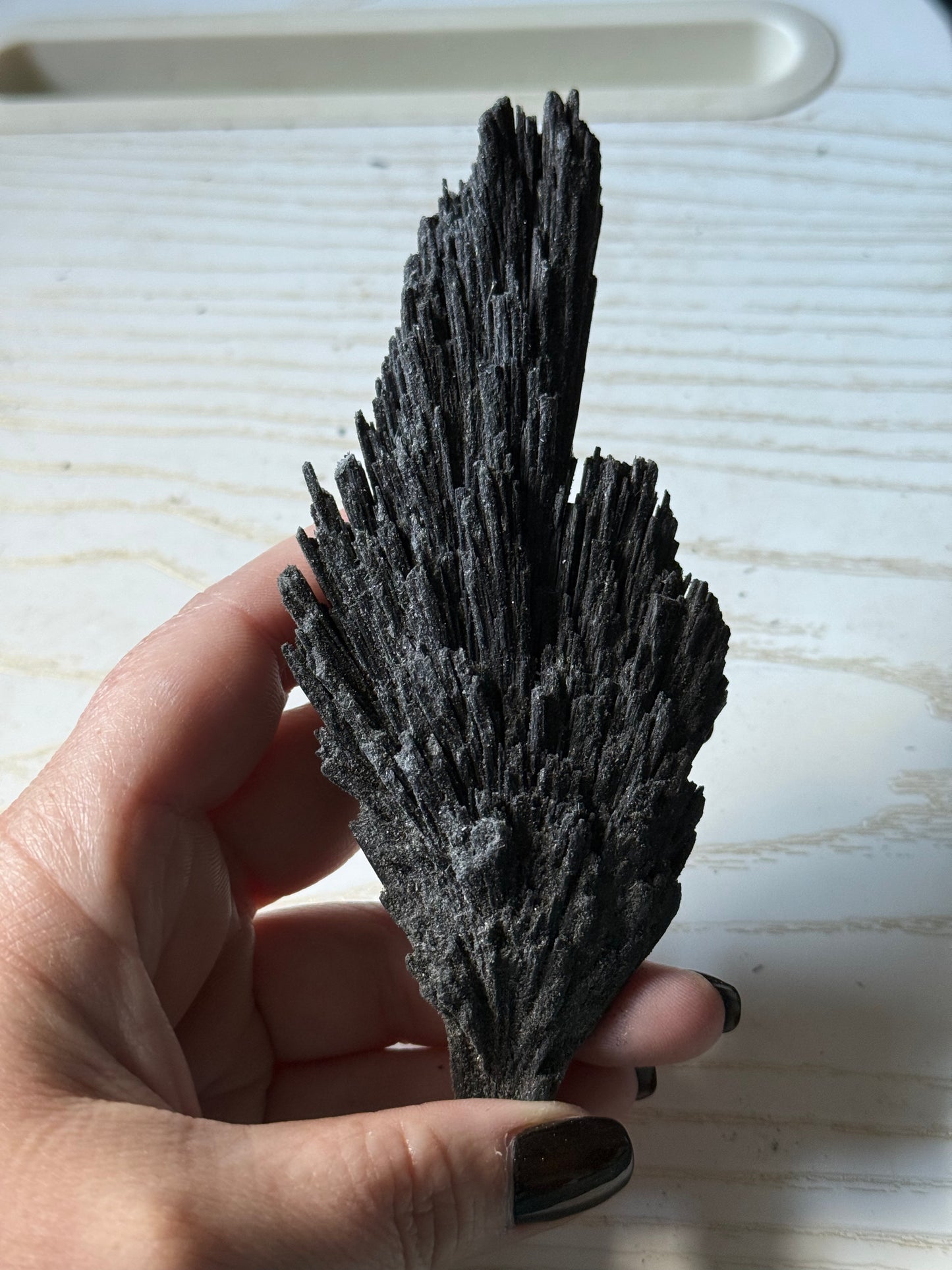 Black Kyanite Brooms