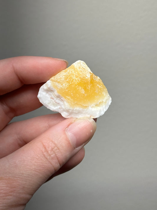 Orange Calcite - Raw