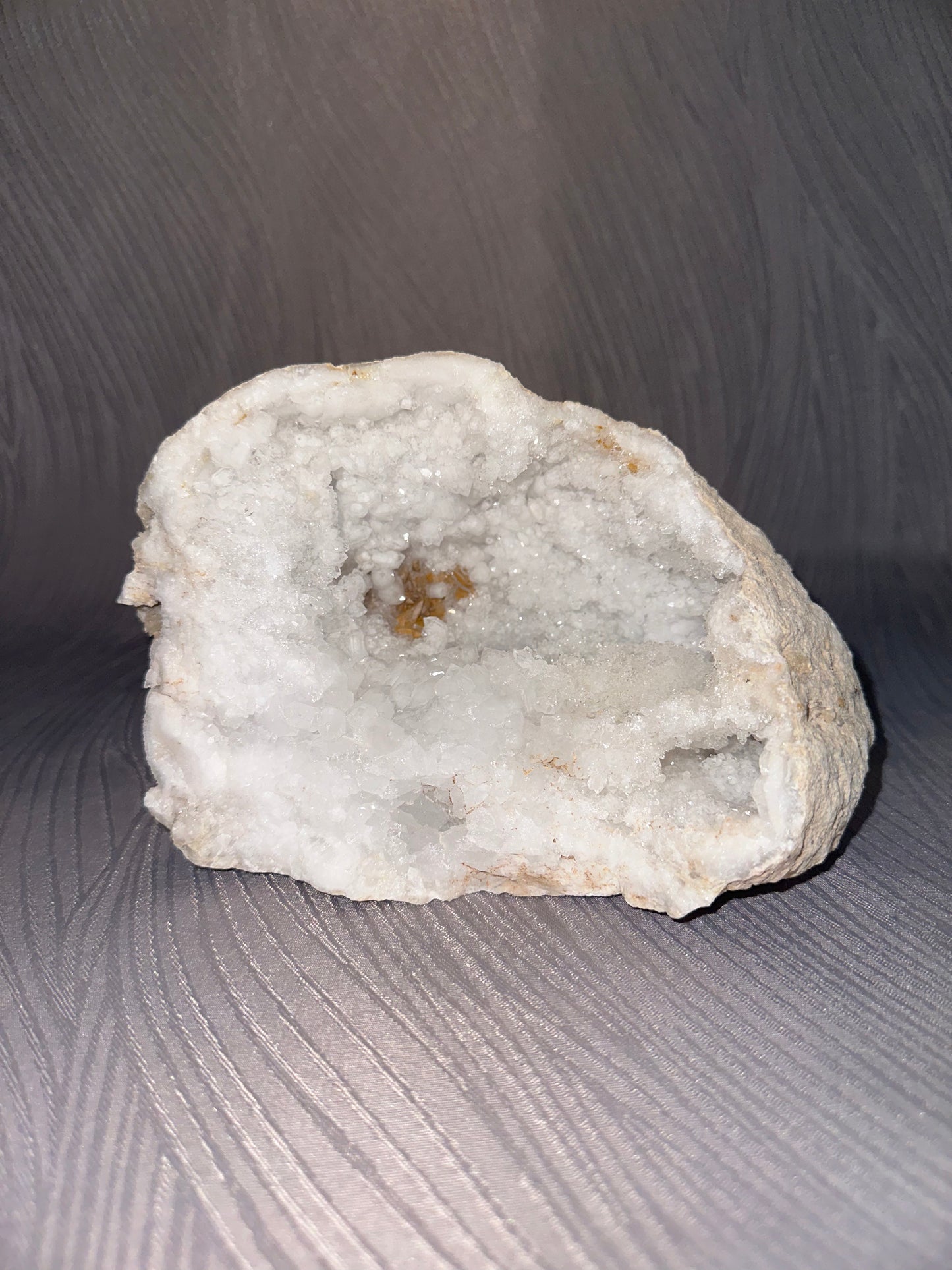 Quartz Geode Half A