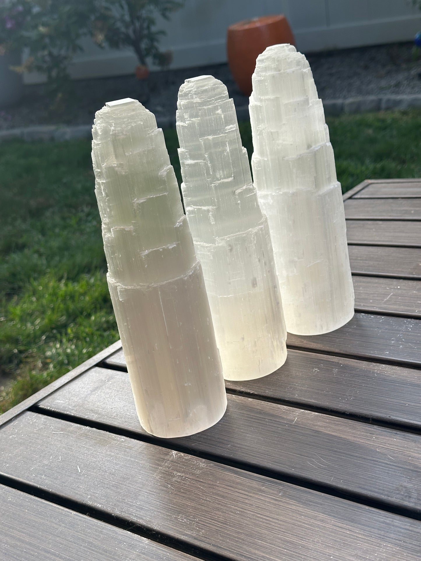 Large Selenite Towers