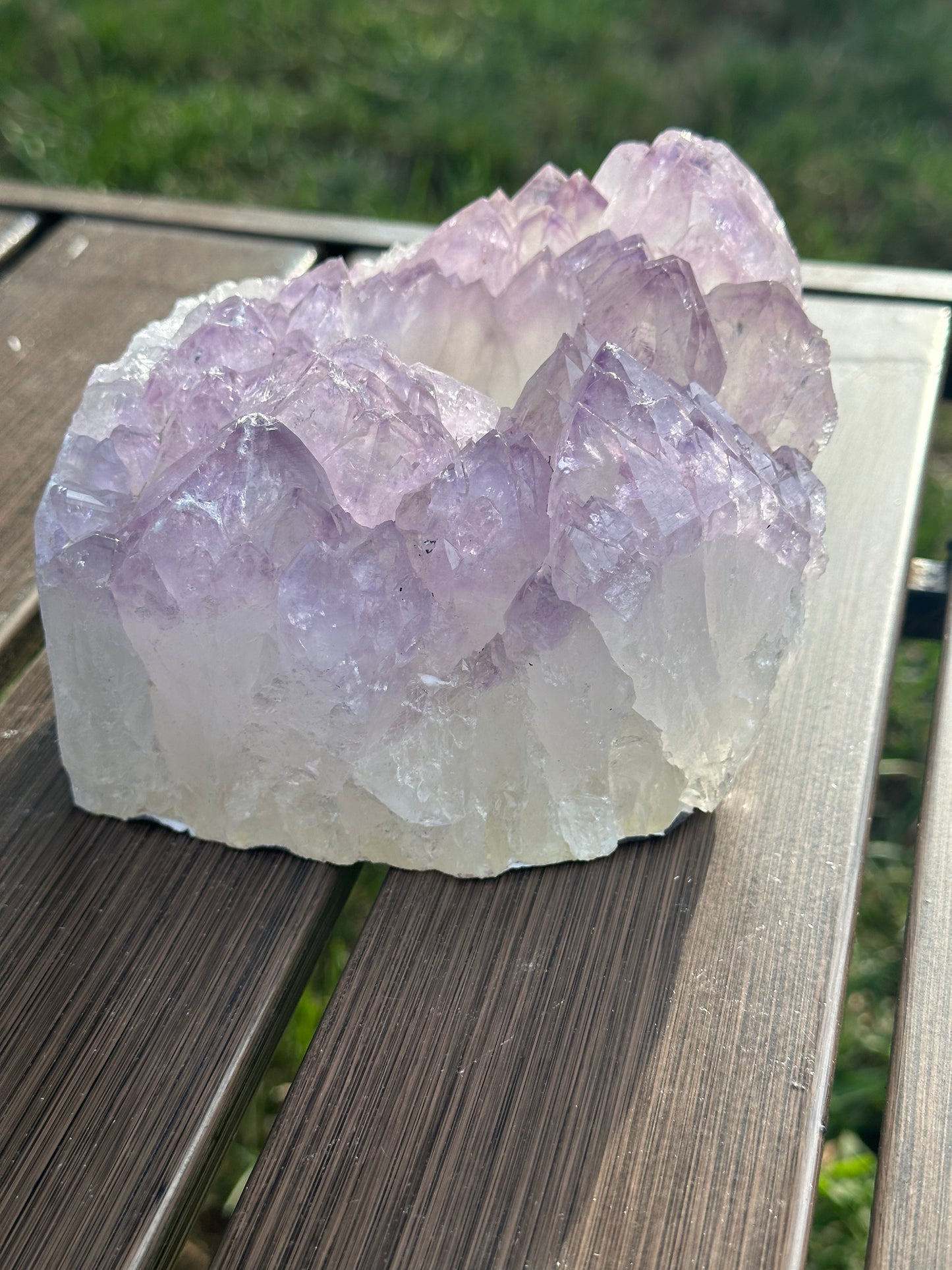 Amethyst Votive Holder